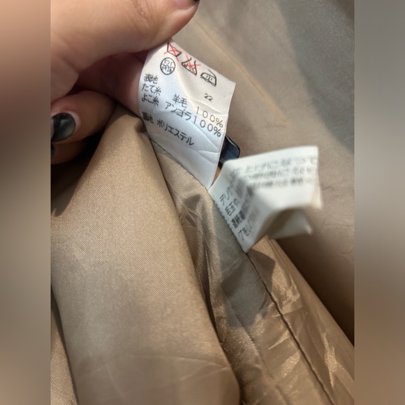 Hooded 100% wool coat - Picture 6 of 6